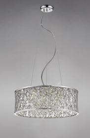 Destello Crystal Ceiling Lights Mantra Fusion Shaded Crystal Fittings